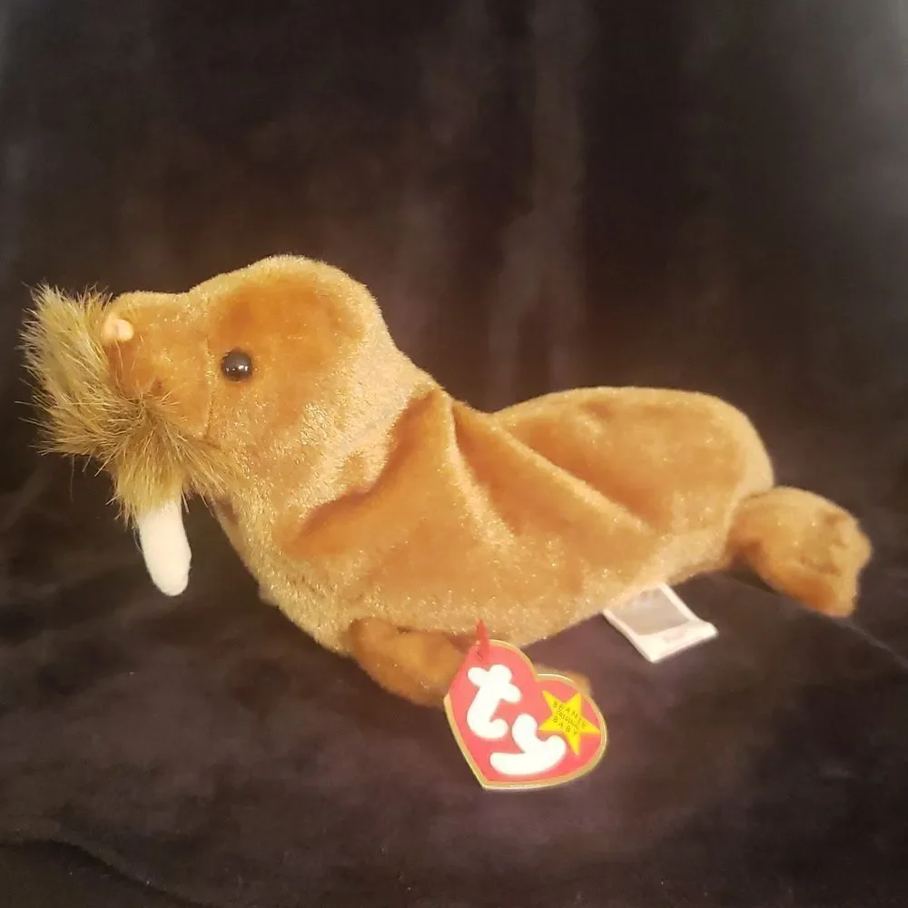 Vintage 1999 Ty Beanie Baby PAUL the Walrus